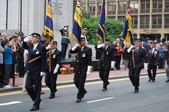 Royal British Legion, Armed Forces Day 2010, George Square, Glasgow