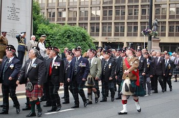 Veterans - Armed Forces Day 2010 Glasgow