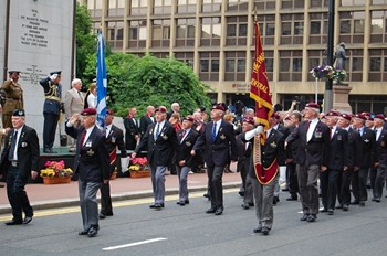 Parachute Regiment, Armed Forces Day 2010 Glasgow