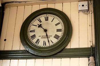 Station Clock, Bo'ness and Kinneil Railway