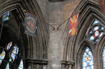 Flags, Glasgow Cathedral, Scotland