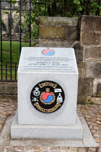 Korean War Memorial, Glasgow, Scotland