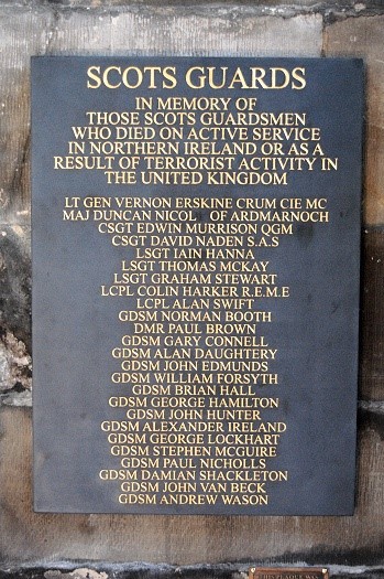 Scots Guard Memorial, Glasgow Cathedral, Scotland