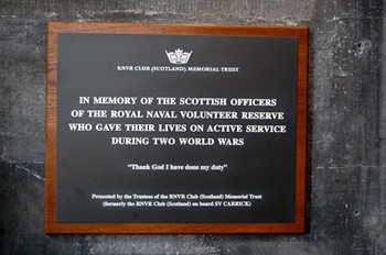 Royal Naval Volunteer Reserve, Glasgow Cathedral, Scotland