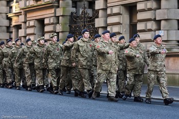 Army Cadets Remembrance Sunday Glasgow 2023