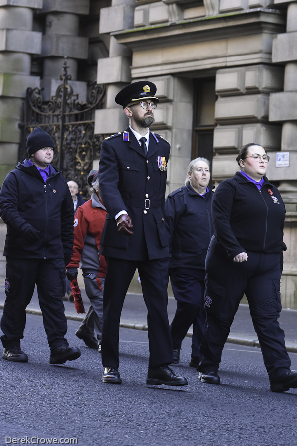 St Andrew's First Aid Remembrance Sunday Glasgow 2023