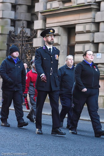 St Andrew&#39;s First Aid Remembrance Sunday Glasgow 2023