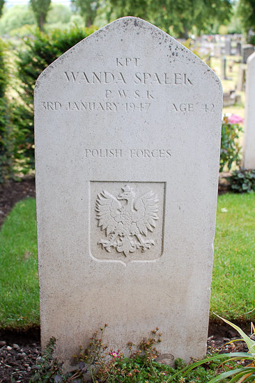Wanda Spalek Polish War Grave