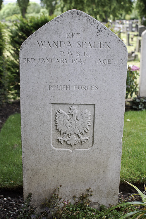 Wanda Spalek Polish War Grave