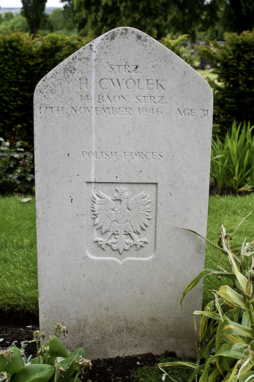 Henryk Cwolek Polish War Grave