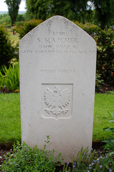 Stefan Majcher Polish War Grave