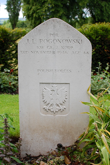 Jan L Pogonowski Polish War Grave