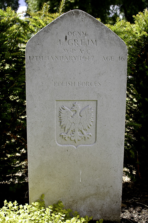 Janusz Grejm Polish War Grave