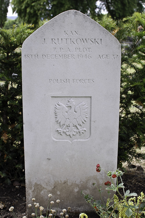 Jan Rutkowski Polish War Grave