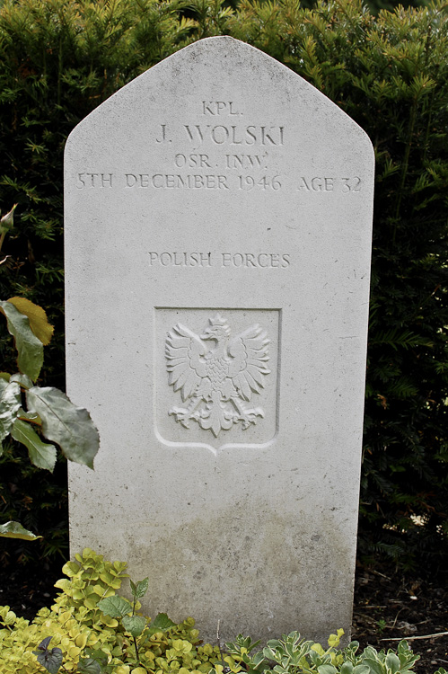 Jan Wolski Polish War Grave