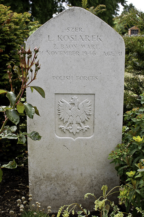 Leon Kosiarek Polish War Grave