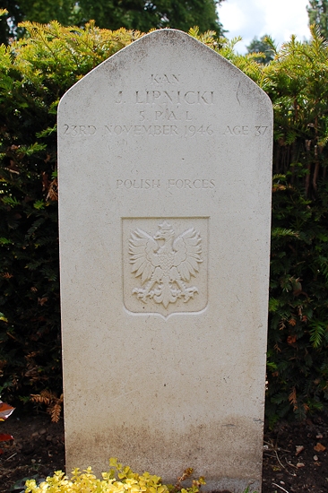 Jan Lipnicki Polish War Grave