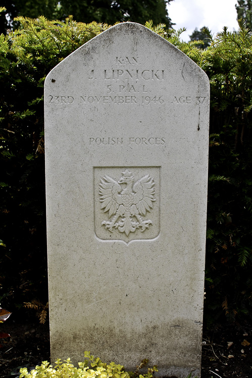 Jan Lipnicki Polish War Grave