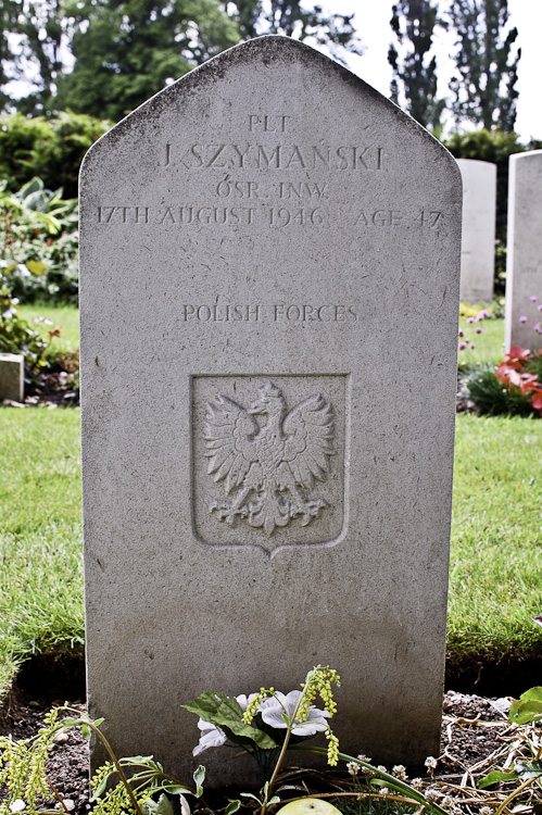 Jozef Szymanski Polish War Grave