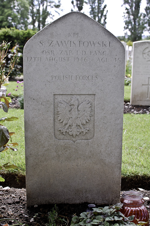 Stanislaw Zawistowski Polish War Grave