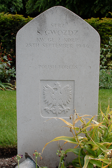 Stefan Gwozdz Polish War Grave