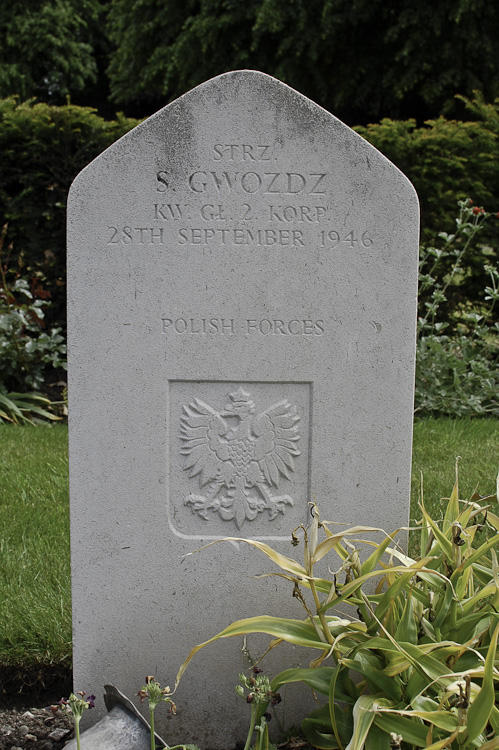 Stefan Gwozdz Polish War Grave