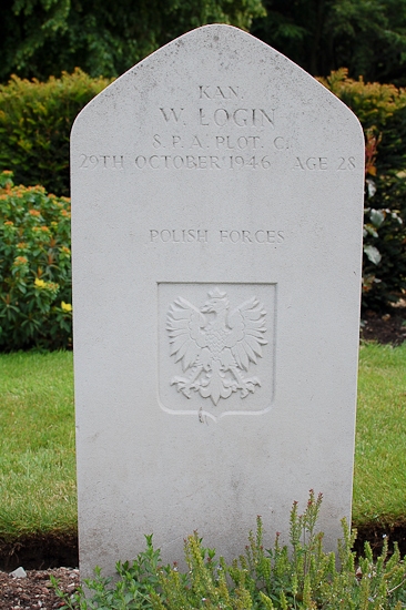 Wladyslaw Login Polish War Grave