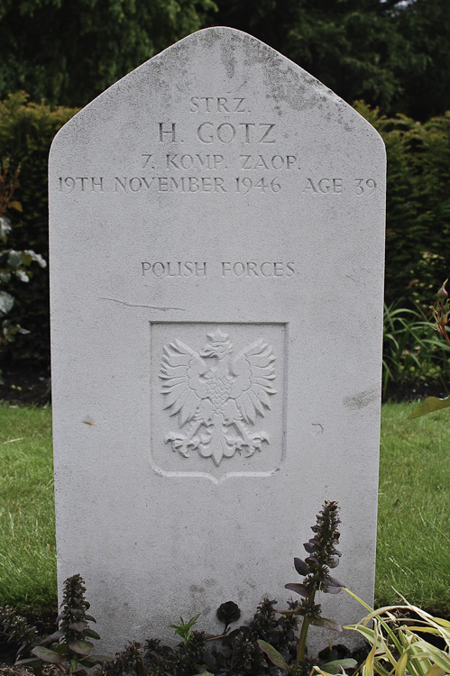 Henryk Gotz Polish War Grave