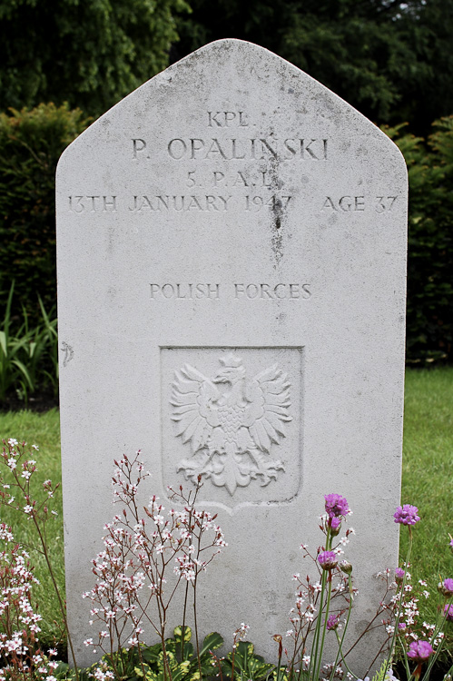 Pawel Opalinski Polish War Grave