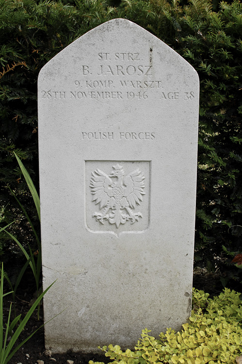 Bronislaw Jarosz Polish War Grave