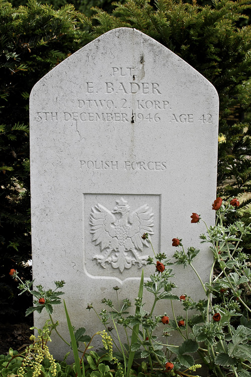 Emil Bader Polish War Grave