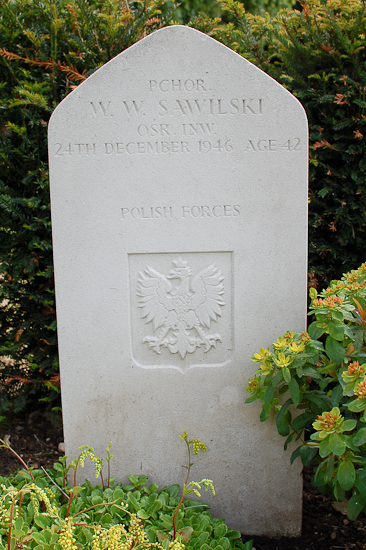 Wiliam W Sawilski Polish War Grave