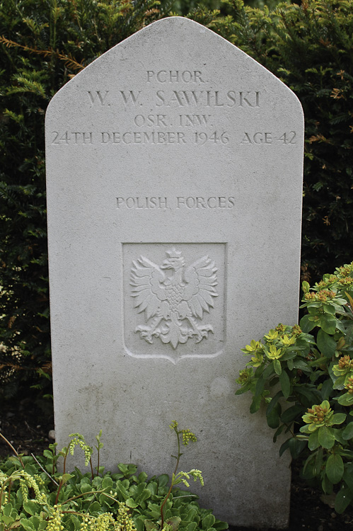 Wiliam W Sawilski Polish War Grave