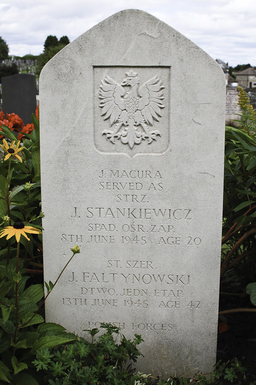 Jan Macura (served as Jan Stankiewicz) Polish War Grave