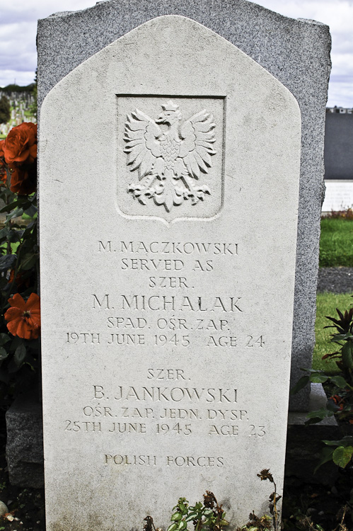 Maksymilian Maczkowski (served as M Michalak) Polish War Grave