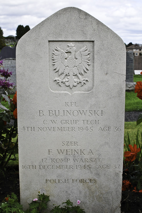 Bolesław Bujnowski Polish War Grave