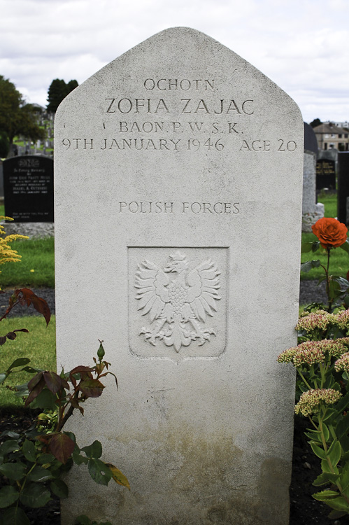 Zofia Zajac Polish War Grave