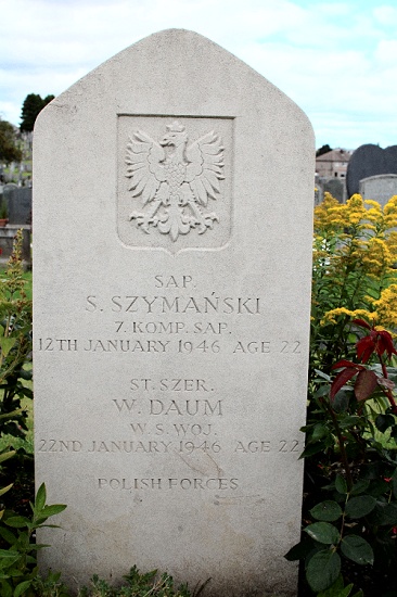 Stanislaw Szymanski Polish War Grave