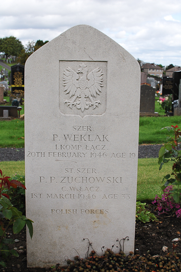 Piotr Weklak Polish War Grave