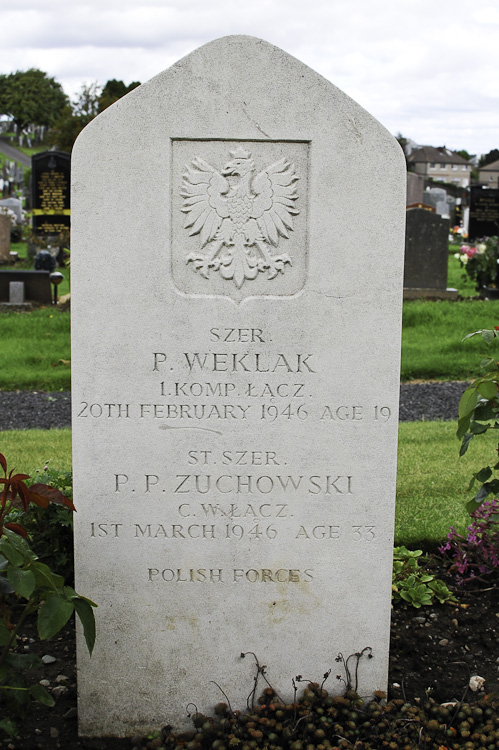 Piotr Weklak Polish War Grave