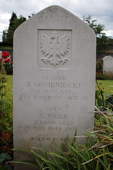 Antoni Wolk Polish War Grave