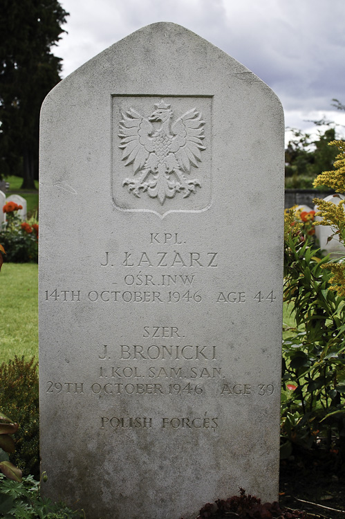 Józef Łazarz Polish War Grave