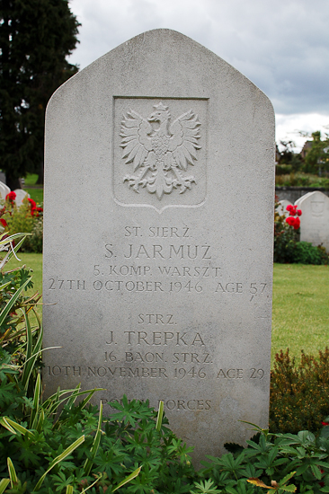 Jan Trepka Polish War Grave