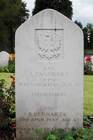 Jan Bednarek Polish War Grave