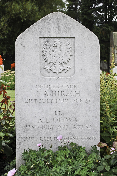 Adam Leopold Oliwa Polish War Grave