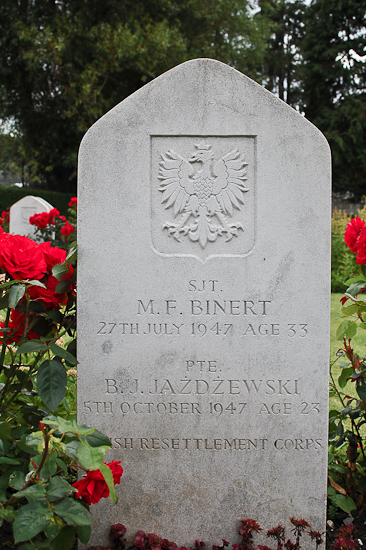 Marian Franciszek Binert Polish War Grave