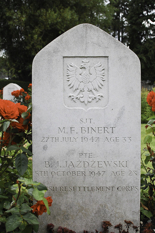 Marian Franciszek Binert Polish War Grave