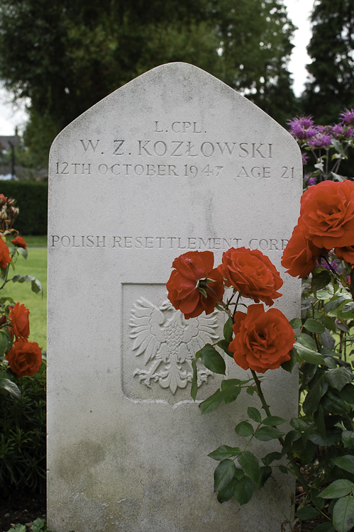 Walerian Kozłowski Polish War Grave