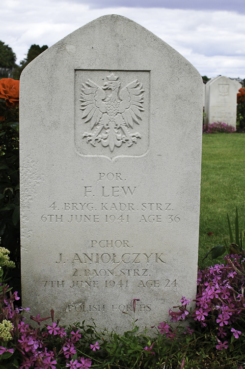 Józef Aniołczyk Polish War Grave