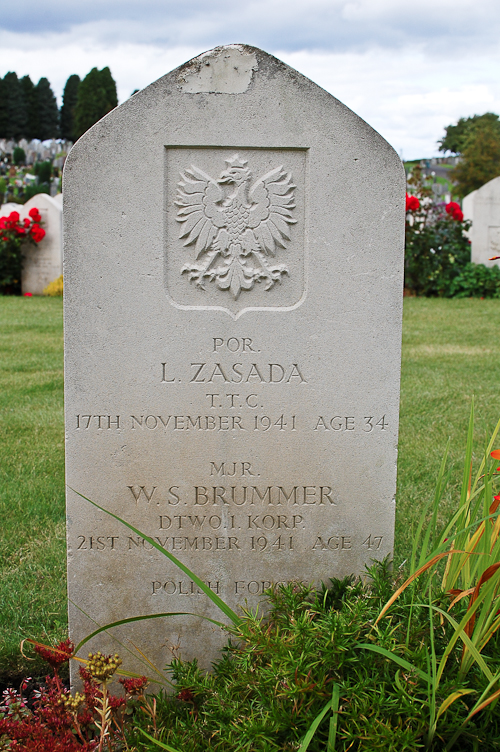 Ludwik Zasada Polish War Grave